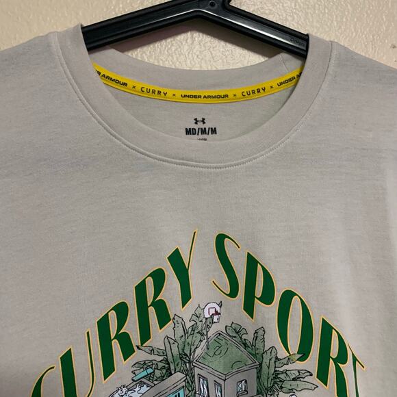 Under Armour x Steph Curry "Curry Land' T-Shirt Mens Size M - Picture 4 of 12